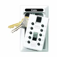 KIDDE Lock Box: Mechanical Combo Lock, 5 Key Capacity, 4 1/8 in Outside Ht, 2 1/2 in Outside Wd (MPN 1408)
