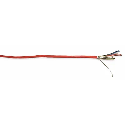 CAROL C0782A Communication Cable, 20 AWG, 7 Strands, PVC, Gray, Riser Rated - Unpaired Shielded Cables