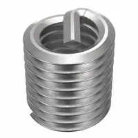 HELI-COIL Helical Insert: Tanged Tang Style, Free-Running, M8-1.25 Thread Size, Plain, Plain, 100 PK (MPN A1084-8CN120)