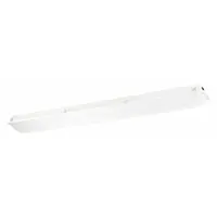 Vapor Tight Fixture: 8 ft Lg, 15,529 lm, 4000K, 123.2 W, 120/277V AC, IP65/IP67 IP Rated, Fiberglass (MPN LXEM8-40VL-RFA-EDU)