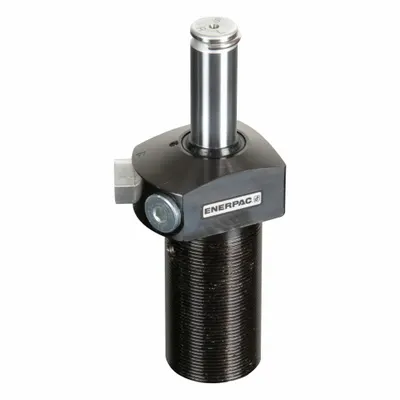 ENERPAC Swing Clamp: Double Acting, 4,200 lbf Clamping Force, 1.16 in Total Stroke - Threaded Body Swing Clamp Cylinders