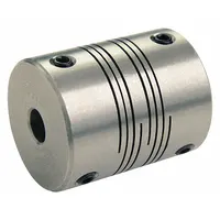 RULAND MANUFACTURING Motion Control Coupling: 3° Angular Misalignment, 10 mm Bore Dia 1, Aluminum, 1 (MPN MWS30-10-10-A)