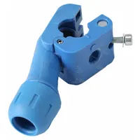 Nylon compression x compression adapter for connecting 50 mm OD and 20 mm OD tubing in compressed air systems. Suitable for pneumatic distribution networks and factory air lines where a corrosion-proof joint is required