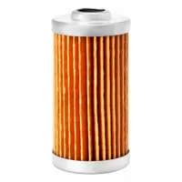 Cartridge fuel filter for IHI vehicles. Overall length 6 1/8 in, outside diameter 1 3/8 in. Interchanges with Baldwin PF937. Removes contaminants from diesel or gasoline fuel to protect injectors and engine components
