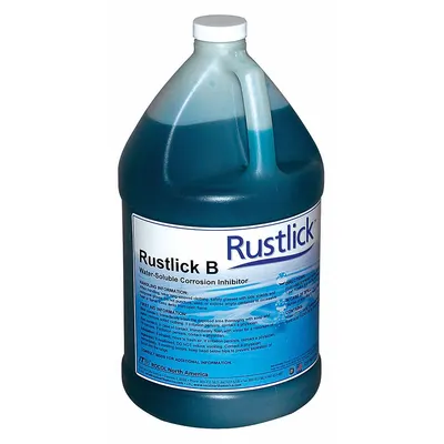 RUSTLICK Corrosion Inhibitor: Dry Lubricant Film, Short, 1 gal Container Size, 212°F Max. Op Temp.