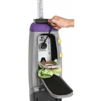 This declogging tool is designed for upright vacuum types. It is used to clear blockages in the vacuum, helping to restore suction and performance. The accessory type is Declogging Tool