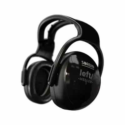 MSA Earmuffs: Over-the-Head Earmuff, Passive, 25 dB NRR, Foldable, Polyurethane/PVC - Over-the-Head Earmuffs