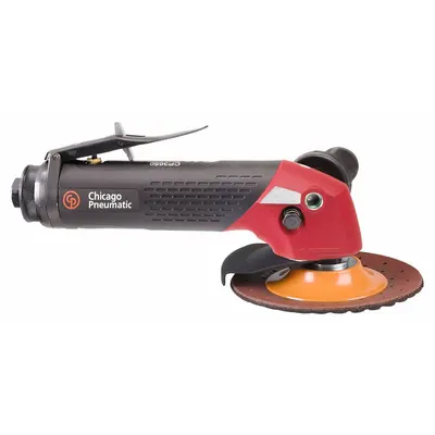 CHICAGO PNEUMATIC Air Disc Sander: 7 in Pad, Threaded Shank, Light Duty, 2.4 hp, 42 cfm - Rotary Disc Sanders