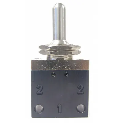 PNEUMADYNE INC Manual Air Control Valve: Three-Way / Three-Position, 1/8 in Female NPT - Pneumadyne 400 Series Manual Air Control Valves