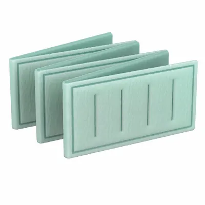 OEM Link Air Filter: 16 in x 22 in x 1 in, 22 in Section Wd, 6 Sections, 2 Ply - MERV 8 Link Air Filters
