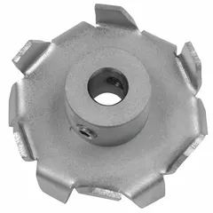 This CAFRAMO impeller is a single-blade dispersion stirrer made of stainless steel with a stainless steel shaft. It is designed for overhead stirring applications requiring dispersion, such as breaking down agglomerates and distributing particles in liquid media. Compatible with CAFRAMO model A743.