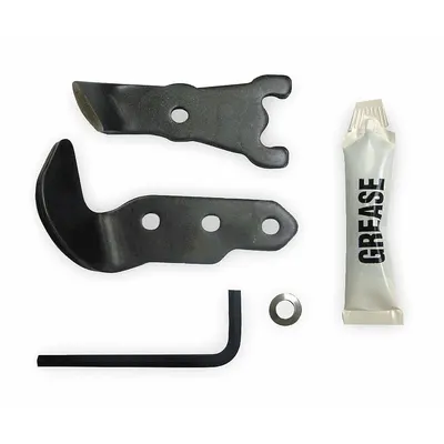 MALCO Shear Blade: Shear Compatible, 9 11/16 in Overall Lg - Cutting & Shearing Attachments
