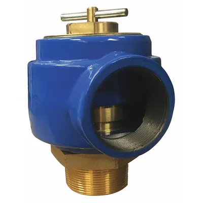 CONTROL DEVICES Blower Relief Valve: Pressure, 222 in wc Preset Limit - Pressure & Vacuum Relief Valves for Regenerative Blowers