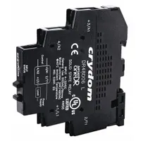 CRYDOM Solid State Relay: DIN-Rail Mounted, 1 to 60V DC Output, Heat Sink Integral, MOSFET (MPN DR06D06)