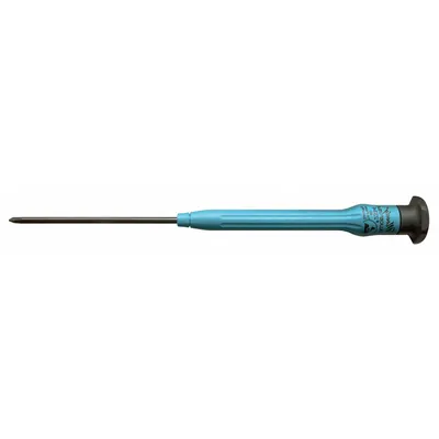 MOODY TOOL Precision Tri-Wing Screwdriver: #0 Tip Size, 2 1/2 in Shank Lg - Tri-Wing Screwdrivers