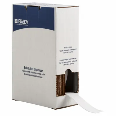 BRADY BM7C-1000-582 Thermal Transfer Continuous Label Roll - Brady Thermal Transfer Continuous Label Rolls