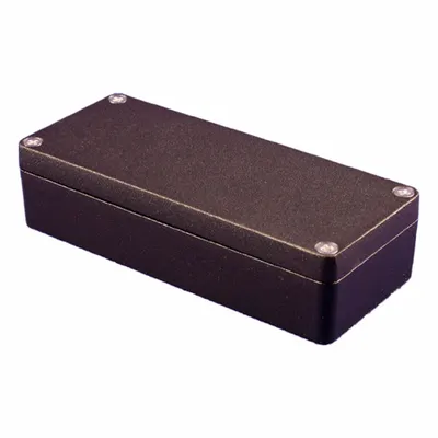 HAMMOND 1550Z109BK Die-Cast Aluminum Enclosure - Aluminum Enclosures