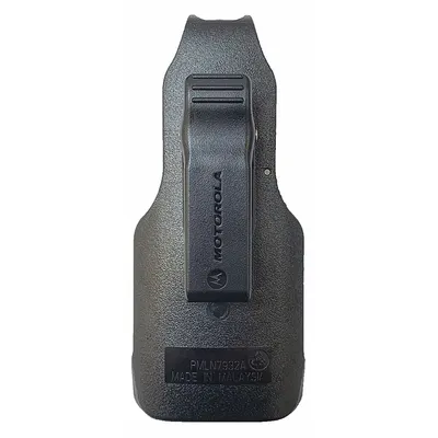 MOTOROLA Holster: Fits Motorola, For TLK Series, Black, Plastic, Holsters - Motorola-Compatible Carrying Accessories