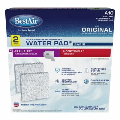 BESTAIR Duct Mount Humidifier Pad - Humidifier Pads for Portable Humidifiers