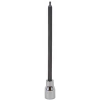 SK PROFESSIONAL TOOLS Socket Bit: 3/8 in Drive Size, Ball Hex Tip, 3 mm Tip Size, 7 in Overall Lg (MPN 45963)