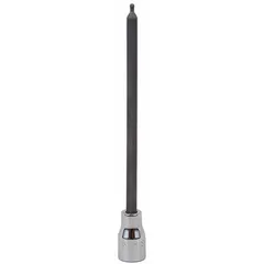 Ball-end hex bit socket with 3 mm tip size and 7 in overall length. The ball-end design allows engagement at an angle, useful for accessing fasteners in confined or offset positions. Suitable for driving hex fasteners in automotive, machinery, and assembly applications.