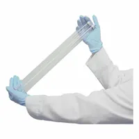 Fluorescent UV bulb for fume hood lighting kits. 18-inch overall length, operates at 55 V. Compatible with MY-PCR32 model. Includes one bulb. Provides ultraviolet illumination for laboratory safety enclosures