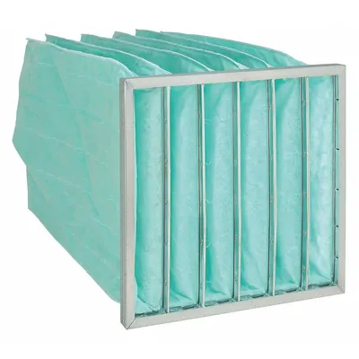 OEM Pocket Air Filter: 24 in x 24 in x 15 in, MERV 11, Orange, Synthetic - MERV 11 Pocket Air Filters