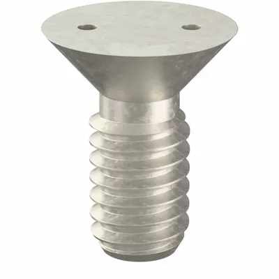 TAMPER-PRUF-SCREW Tamper Resistant Screw: #12-24 Thread Size, 1/2 in Lg, Stainless Steel - Flat Head Tamper-Resistant Machine Screws