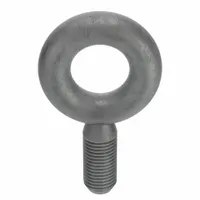 Machinery Eye Bolt: Without Shoulder, Steel, Galvanized, 2 1/2"-4 Thread Size, 5 in Thread Lg (MPN K2017-HDG)