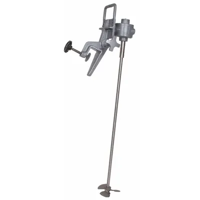 Dayton Tank Mixer: Side, Clamp, 1/4 in Female NPT Inlet, NPT, 1/4 in Air Inlet Size - Air-Powered Propeller Mixers