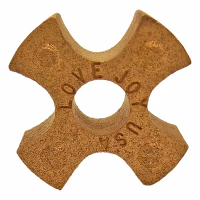 LOVEJOY Jaw Coupling Insert: L070 Coupling Size, 1 3/8 in Outside Dia, Inch, 250 RPM Max Speed - General Purpose Straight Jaw Spiders