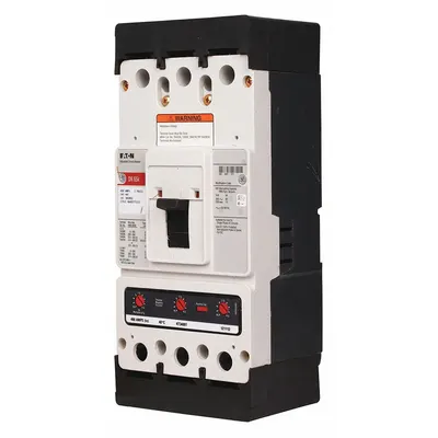 EATON Molded Case Circuit Breaker: 300 A Amps, 65kA at 240V AC, Fixed, ABC, Line/Load Lug - K-Frame Eaton Molded Case Circuit Breakers