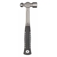 Ball Peen Hammer: Steel, Steel, 12 oz Head Wt, 1 1/8 in Face Dia, 11 in Overall Lg, Textured Grip (MPN 6DWN2)