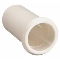 This polysulfone push-to-connect tube fitting is configured as Push-to-Connect x Push-to-Connect for 1 in OD PEX tubing. It is used to join PEX tubing in plumbing and fluid-handling systems, providing a leak-free connection without tools or soldering. Suitable for potable water and low-pressure applications