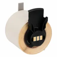 Pre-Cut Label Stock Roll: 2 3/4 in x 1 1/4 in, Acrylic, Permanent Adhesive, 100 Labels, Permanent (MPN M6-198-430)