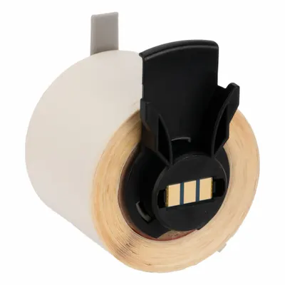 BRADY Pre-Cut Label Stock Roll: 2 3/4 in x 1 1/4 in, Acrylic, Permanent Adhesive - Brady Thermal Transfer Precut Label Rolls