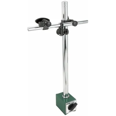 INSIZE Magnetic-Base Indicator Holder: Magnetic-Base Indicator Holder, Rigid Arm - Magnetic Base Indicator Holders