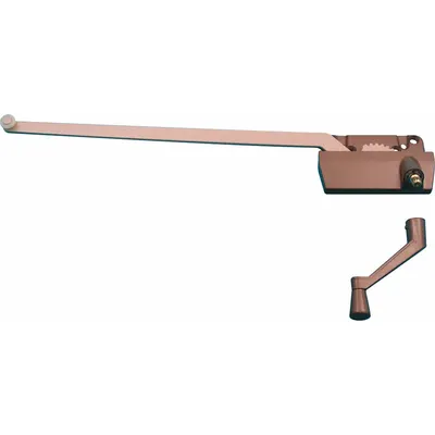 PRIME-LINE TH 23026 Left-Hand Surface-Mount Crank Window - Awning & Casement Window Operators & Handles