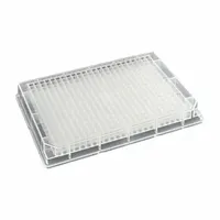 MTC BIO Deep-Well Well Plate: Sterile, 384 Wells, 0.12 mL, 3.6 mm Dia, RNase/DNase Free, Square (MPN D3384-01S)