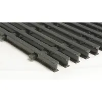 FIBERGRATE Fiberglass Pultruded Grating Type I6010, nominal size 36 in x 12 ft (WxL), manufacturer part number 350747. This acid-resistant structural grating is used for industrial flooring, walkways, and platforms in environments requiring corrosion resistance
