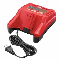 MILWAUKEE Battery Charger: Single-Port Charging, For 28V DC, 3 Ah Charged in 1-Hour, 120V AC (MPN 48-59-2819)