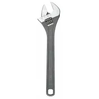 CHANNELLOCK Adjustable Wrench: Alloy Steel, Black Phosphate, 15 in Overall Lg, 1 1/2 in Jaw Capacity (MPN 815N)
