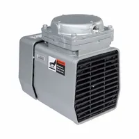 GAST Compressor/Vacuum Pump: 1/8 hp, 115V AC, 25.5 in Hg Max Vacuum, 60 psi Max Continuous Pressure (MPN DOA-P701-AA)