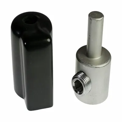 BURNDY KAP350 Pin Terminal Compression Adapter, 250 kcmil, Straight, Copper - Pin Terminal Compression Adapters