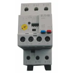 IEC electronic overload relay for motor protection against overcurrent and phase loss. Three-pole unit with 1 normally open and 1 normally closed auxiliary contact. Frame Size C, compatible with XT Mini Contactors of same frame size. No thermal units required.