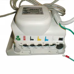 This plastic control box in gray is designed for use with NOA Elite Riser healthcare beds. It enables patient positioning adjustments and is compatible with NOA part number 1050008. Typical applications include hospital and care facility environments where bed control is required.