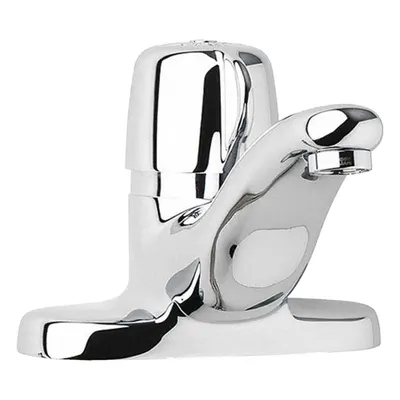 CHICAGO FAUCETS 3600 Single-Post Push-Button Metering Bathroom Faucet - Single-Post Push-Button Metering Bathroom Faucets