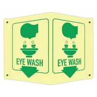 Safety Sign: Aluminum, Mounting Holes Sign Mounting, 6 in x 7 1/2 in Nominal Sign Size (MPN LCVB-0017-GA_4x6)