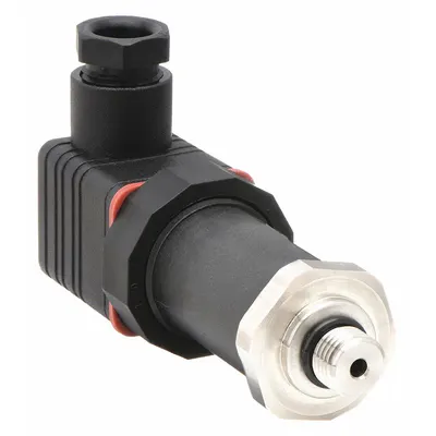 ASHCROFT Pressure Transmitter: 0 psi to 5,000 psi, 4 to 20mA DC, DIN 43650 Form A Connector - Pressure Transmitters with DIN 43650 Form A Connector