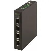MURRELEKTRONIK Ethernet switch: Unmanaged, DIN Rail, 4 Ports, RJ45, 100 mbps/Ethernet, IP50 (MPN 58151)